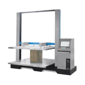 What are the characteristics and functions of the carton compression testing machine?